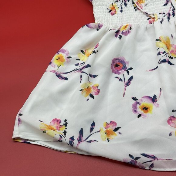 Parker Women's Size Large Primrose Floral Print Flutter Drop Waist Dress NWT - Picture 5 of 13